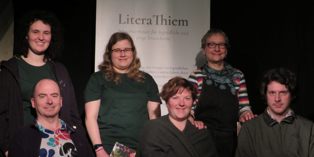 Das LiteraThiem beim Theaterpack in Leipzig.